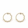 Ladies' Earrings Shabama Shima Brass gold-plated 4 cm