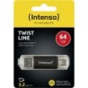 USB stick INTENSO Anthracite 64 GB