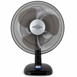 Table Fan Orbegozo 16728 OR 40 W Black