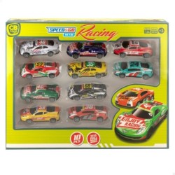 Vehicle Playset Speed & Go 8 x 2,2 x 3,6 cm (6 Units)