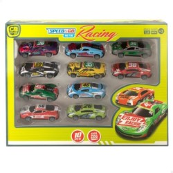 Vehicle Playset Speed & Go 8 x 2,2 x 3,6 cm (6 Units)