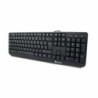 Keyboard NGS NGS-KEYBOARD-0344 Black Spanish Qwerty QWERTY