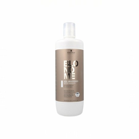 Shampoo for Blonde or Graying Hair Blondme Keratin Restore All Blondes Schwarzkopf Blondme Keratin (1000 ml)