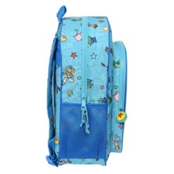 School Bag Toy Story Ready to play Light Blue (32 x 38 x 12 cm)