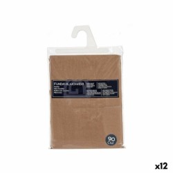 Pillowcase 45 x 0,3 x 90 cm Brown (12 Units)