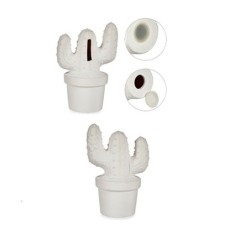 Paint Your Own Money Box Cactus 8,5 x 16,5 x 11,5 cm Ceramic (12 Units)