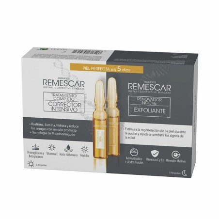 Ampoules Remescar Intensive Reparation Días Tratamiento Piel Perfecta Anti-ageing Facial Treatment 2 Pieces (10 x 2 ml)