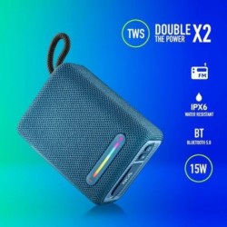 Portable Bluetooth Speakers NGS ROLLERFURIA1BLUE