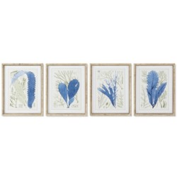 Painting Home ESPRIT Mediterranean 35 x 2,5 x 45 cm (4 Units)