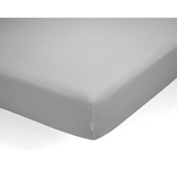 Fitted bottom sheet Alexandra House Living QUTUN Pearl Gray 150 x 200 cm