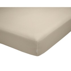 Fitted sheet Alexandra House Living QUTUN Taupe 150 x 200 cm