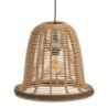 Ceiling Light Natural Bamboo 220-240 V 41 x 41 x 33 cm (2 Units)