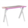 Desk Mars Gaming MGD100RGBP White Pink Steel 100 x 60 cm