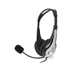 Headphones with Microphone Ewent EW3562 Black