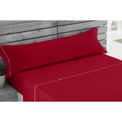 Bedding set Alexandra House Living Burgundy Single 3 Pieces