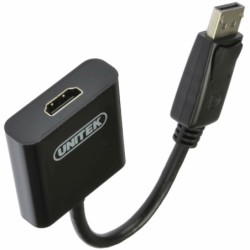 DisplayPort to HDMI Adapter Unitek Y-5118DA Black