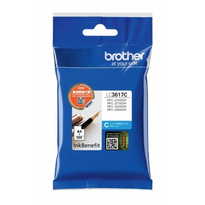 Original Ink Cartridge Brother LC-3617C Cyan