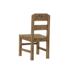 Dining Chair DKD Home Decor Brown Recycled Wood Pinewood (48,5 x 51 x 89 cm)