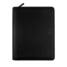 Zippered document holder Finocam Andrea 26,5 x 33,5 x 4 cm Black A4