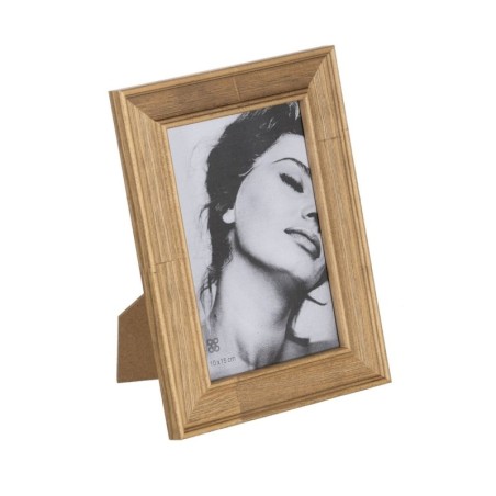 Photo frame Light brown Wood Crystal 14,5 x 1,5 x 20 cm