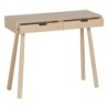 Console Natural Pine MDF Wood 90 x 35 x 75 cm