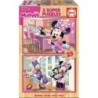 2-Puzzle Set   Minnie Mouse Me Time         25 Pieces 26 x 18 cm