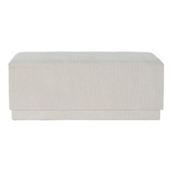 Bench DKD Home Decor Beige MDF Wood 100 x 40 x 40 cm