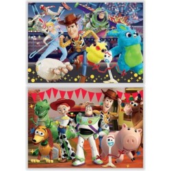 2-Puzzle Set   Toy Story Ready to play         100 Pieces 40 x 28 cm