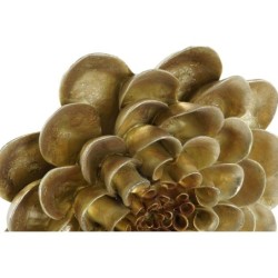 Wall Decoration DKD Home Decor Golden Flower 23 x 6 x 23 cm