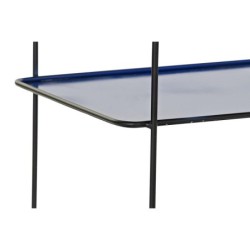 Console DKD Home Decor Black Blue Metal Modern (70 x 27 x 45 cm) (2 Units)