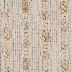 Carpet White Natural 70 % cotton 30 % Jute 160 x 230 cm