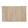 Carpet White Natural 60 % Cotton Jute 160 x 230 cm