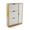 Shoe Rack Versa Melamin MDF Wood (23,5 x 117 x 80 cm)