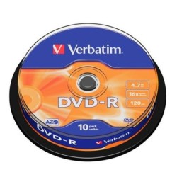 DVD-R Verbatim 4,7 GB 16x (20 Units)