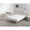 Fitted bottom sheet Alexandra House Living White 200 x 200 cm