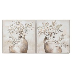 Painting Home ESPRIT Vase Traditional 82 x 4,5 x 82 cm (2 Units)