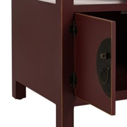 Nightstand ORIENTE MDF Wood 50 x 40 x 66 cm