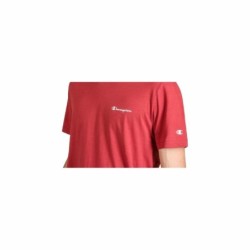 Men’s Short Sleeve T-Shirt Champion Crewneck Red