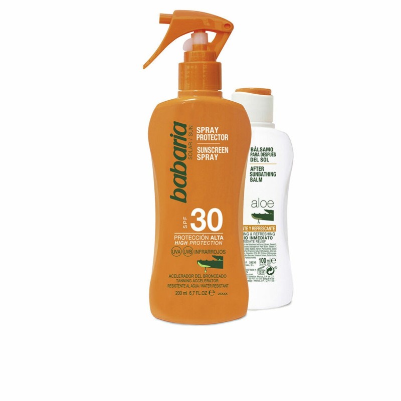 Sun Protection Set Babaria 2 Pieces Spf 30