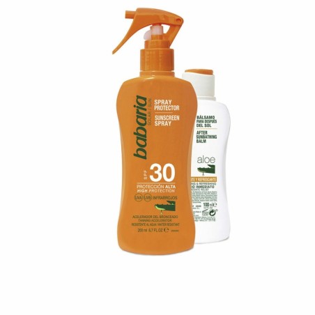 Sun Protection Set Babaria 2 Pieces Spf 30