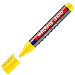 Permanent marker Edding 300 Yellow (10 Units)