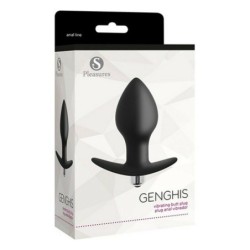 Anal plug S Pleasures Genghis Black