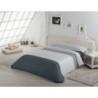 Duvet cover set Alexandra House Living White Grey Super king 3 Pieces