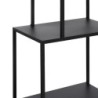 Shelves 65 x 25 x 110 cm Black Metal