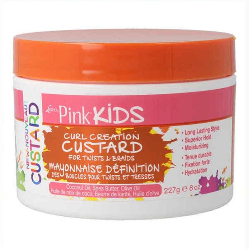 Hair Lotion Luster Pink Kids Curl Creation Custard Curly Hair (227 g)