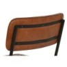 Dining Chair Home ESPRIT Brown Black 46 x 52 x 78 cm