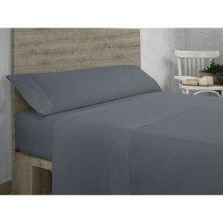 Fitted sheet Alexandra House Living QUTUN Ash 160 x 200 cm