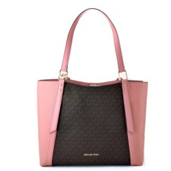 Women's Handbag Michael Kors ARLO Pink 26 x 29 x 14 cm