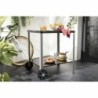 Side table Cook'in Garden Black Grey Metal 90 x 65 x 80 cm