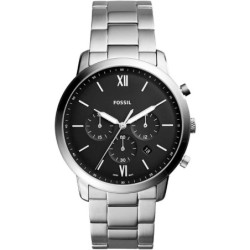 Men's Watch Fossil FS5384 Black Silver